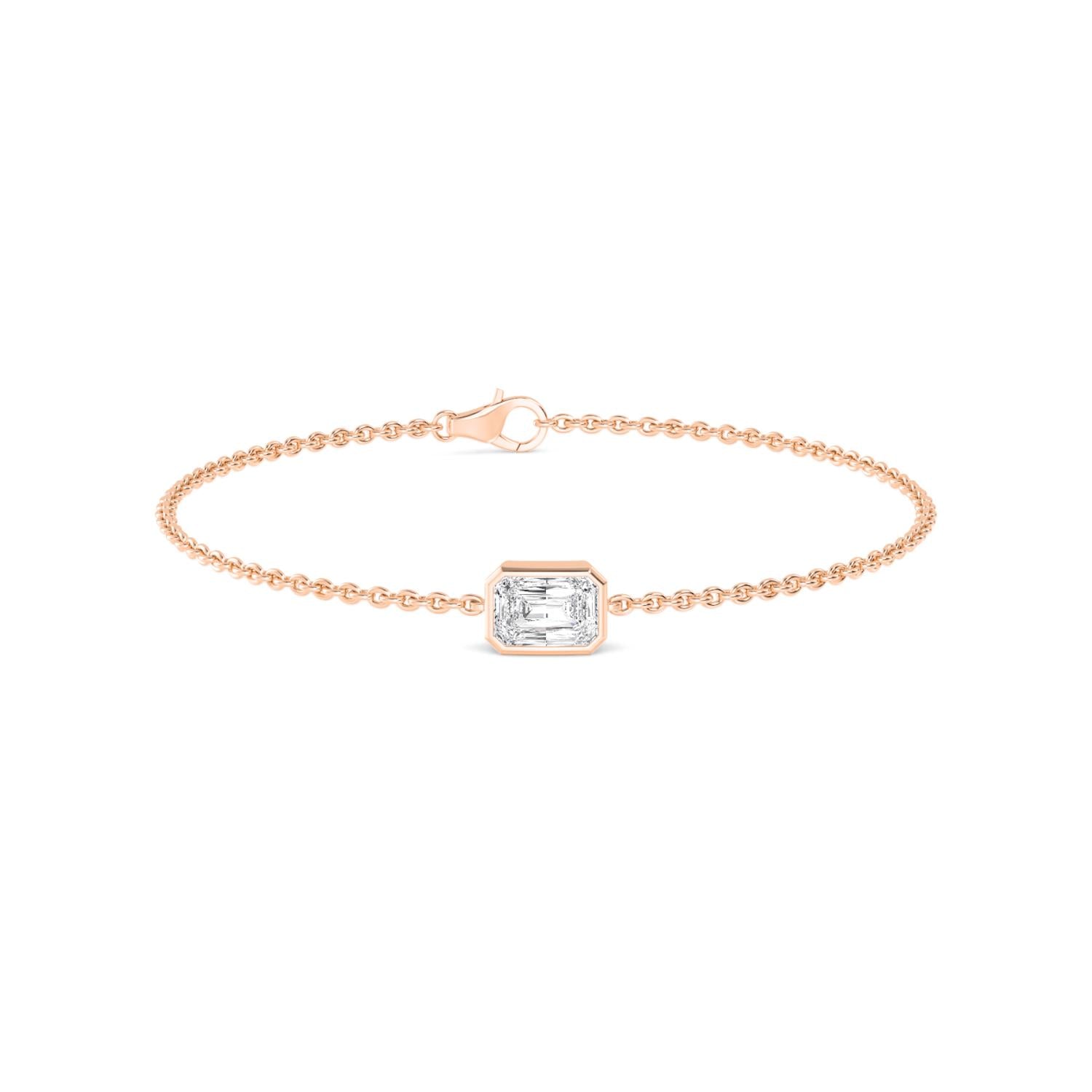 9K Rose Gold Lab Grown Diamond BRACELET 1.00 ctw BR20399EM-1