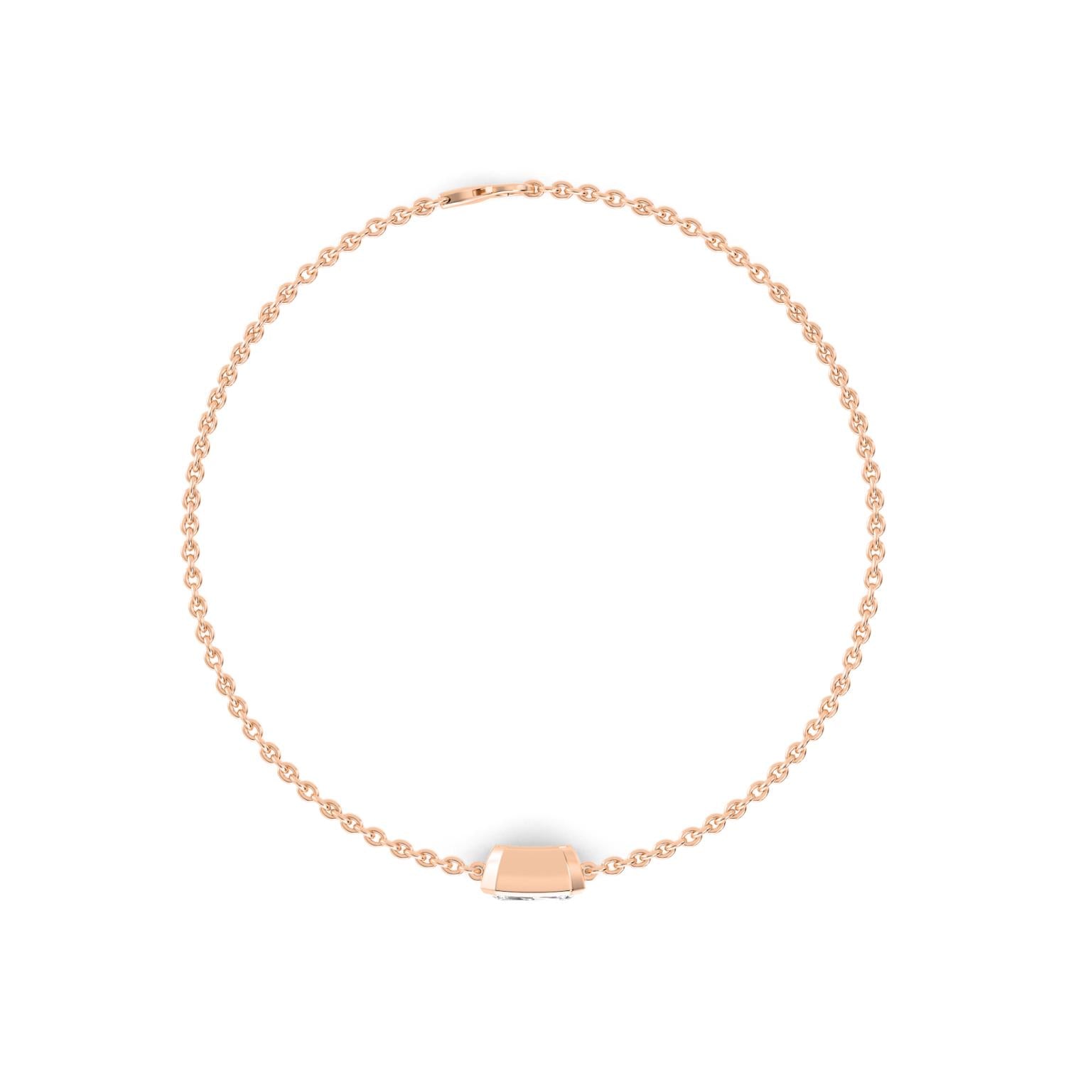 9K Rose Gold Lab Grown Diamond BRACELET 1.00 ctw BR20399EM-1