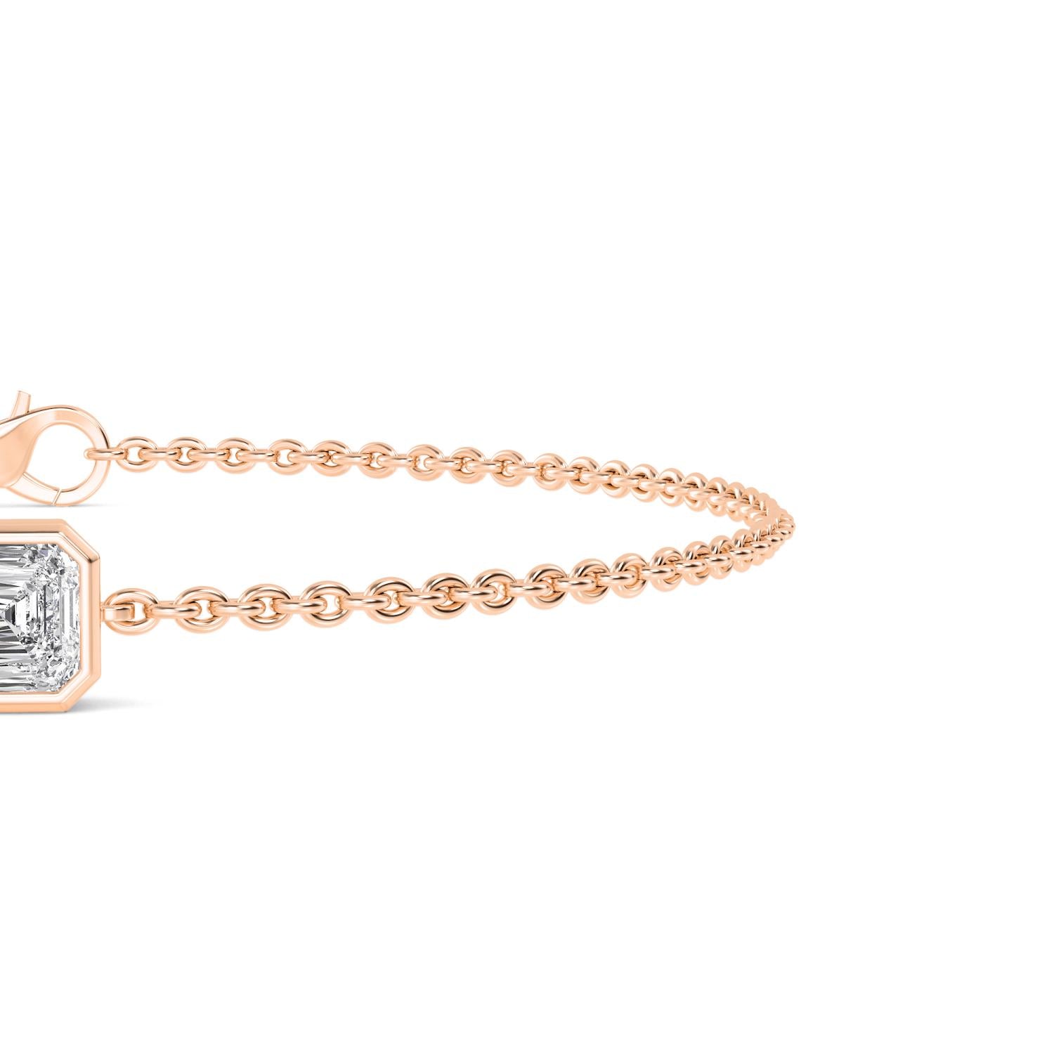 9K Rose Gold Lab Grown Diamond BRACELET 1.00 ctw BR20399EM-1
