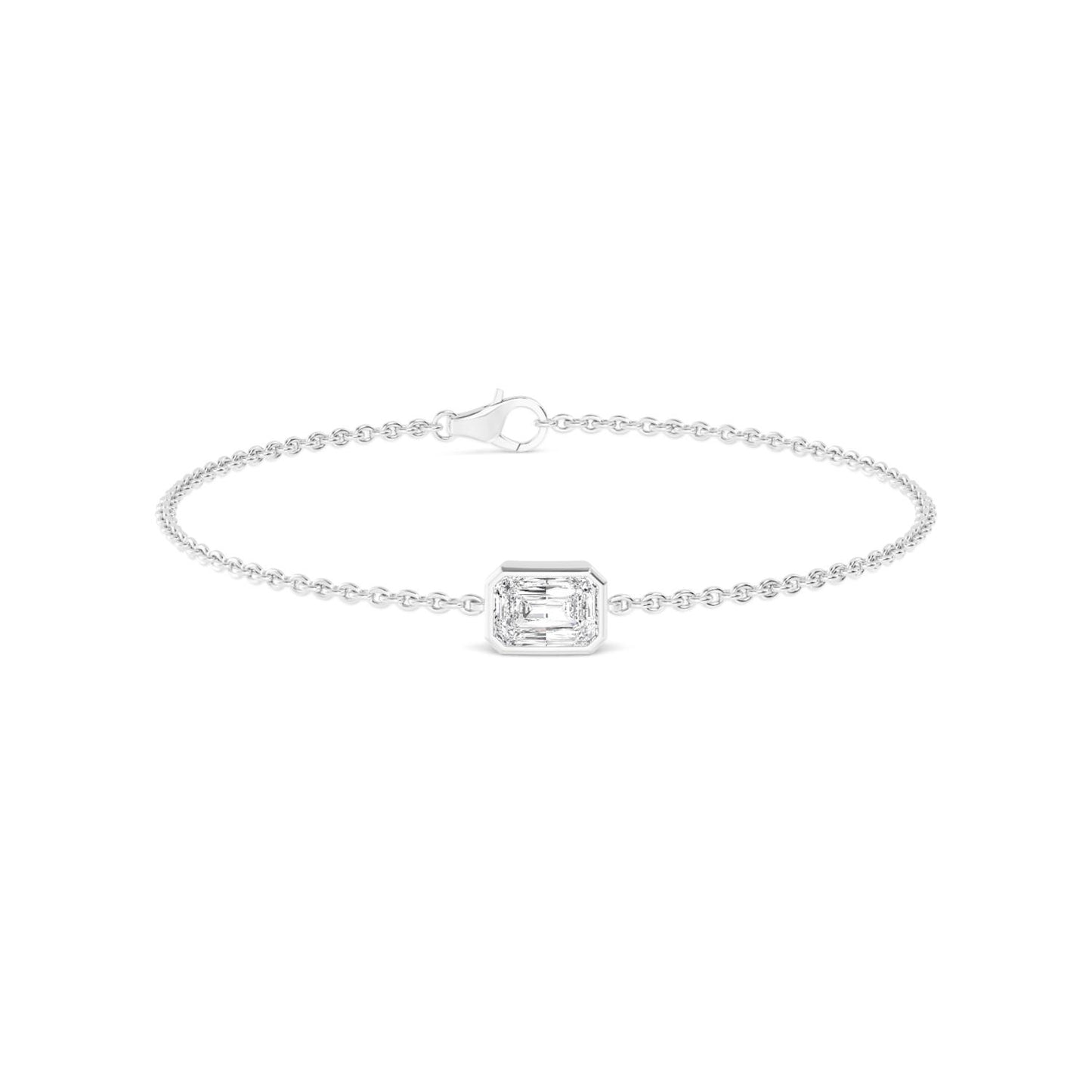 9K White Gold Lab Grown Diamond BRACELET 1.00 ctw BR20399EM-1