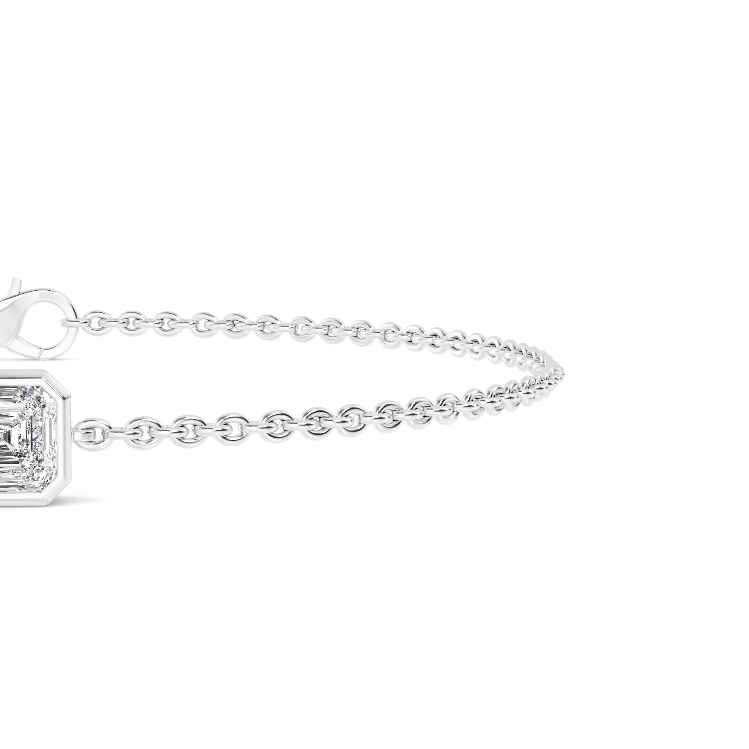 9K White Gold Lab Grown Diamond BRACELET 1.00 ctw BR20399EM-1