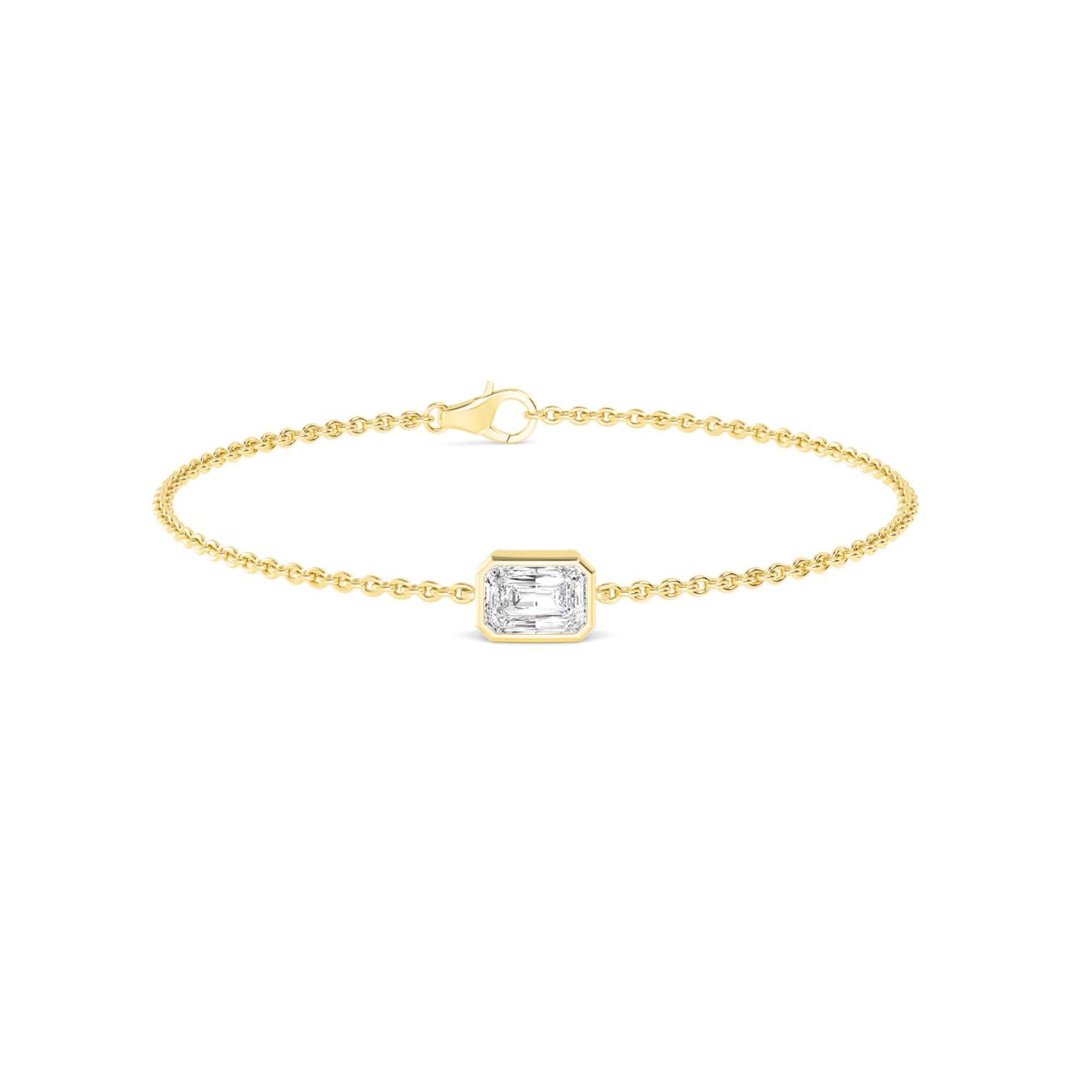 9K Yellow Gold Lab Grown Diamond BRACELET 1.00 ctw BR20399EM-1