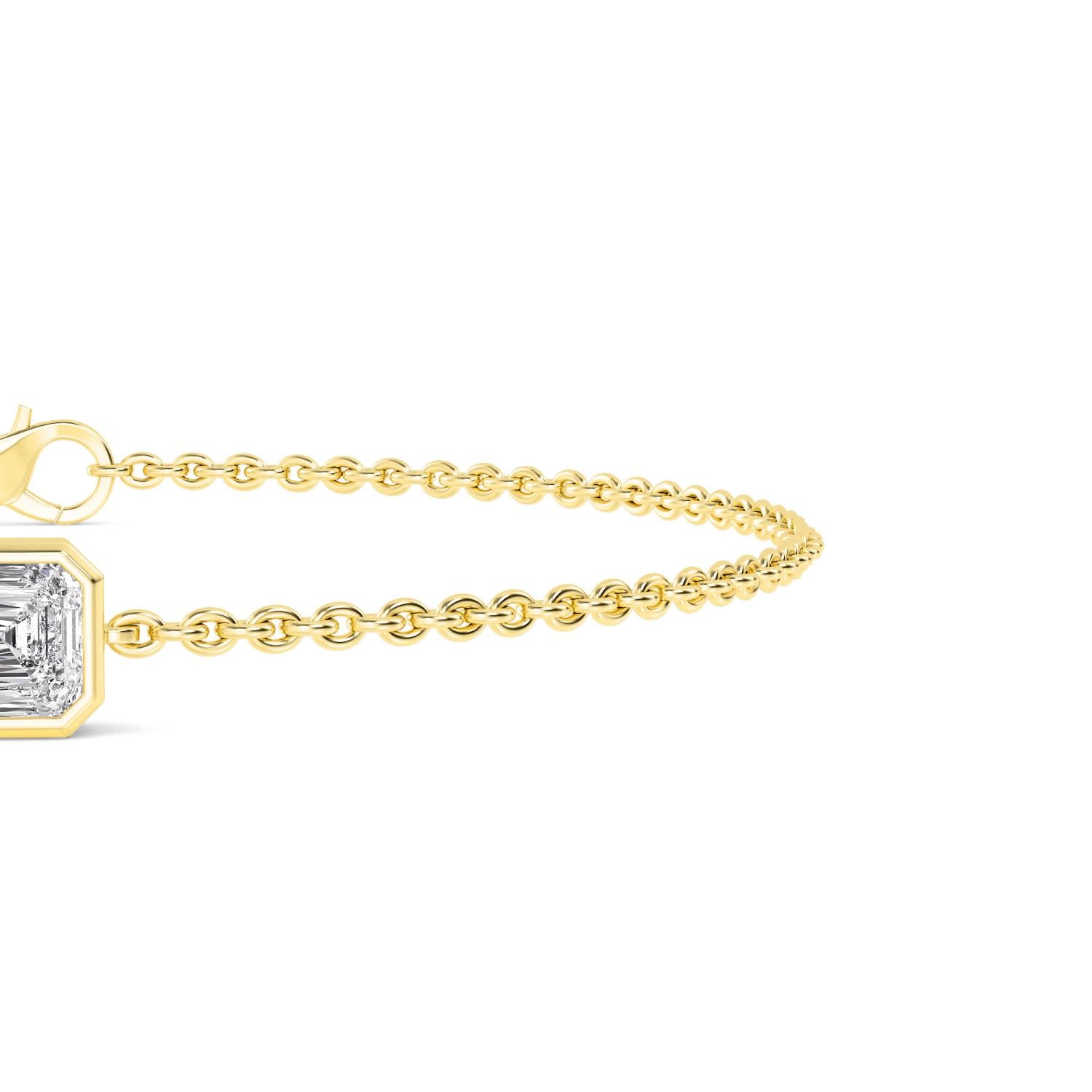 9K Yellow Gold Lab Grown Diamond BRACELET 1.00 ctw BR20399EM-1