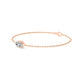 9K Rose Gold Lab Grown Diamond BRACELET 1.00 ctw BR20399MQ-1