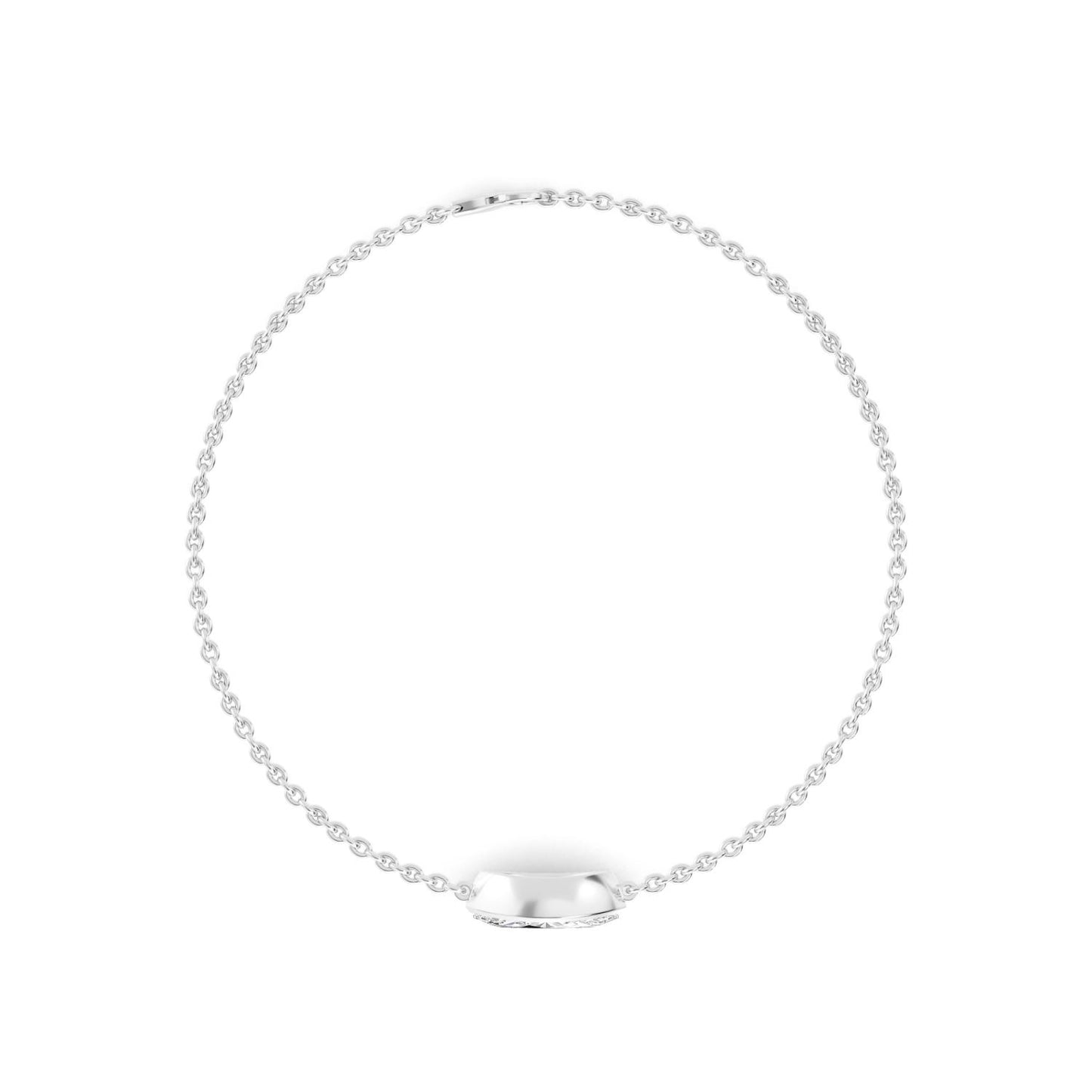 9K White Gold Lab Grown Diamond BRACELET 1.00 ctw BR20399MQ-1