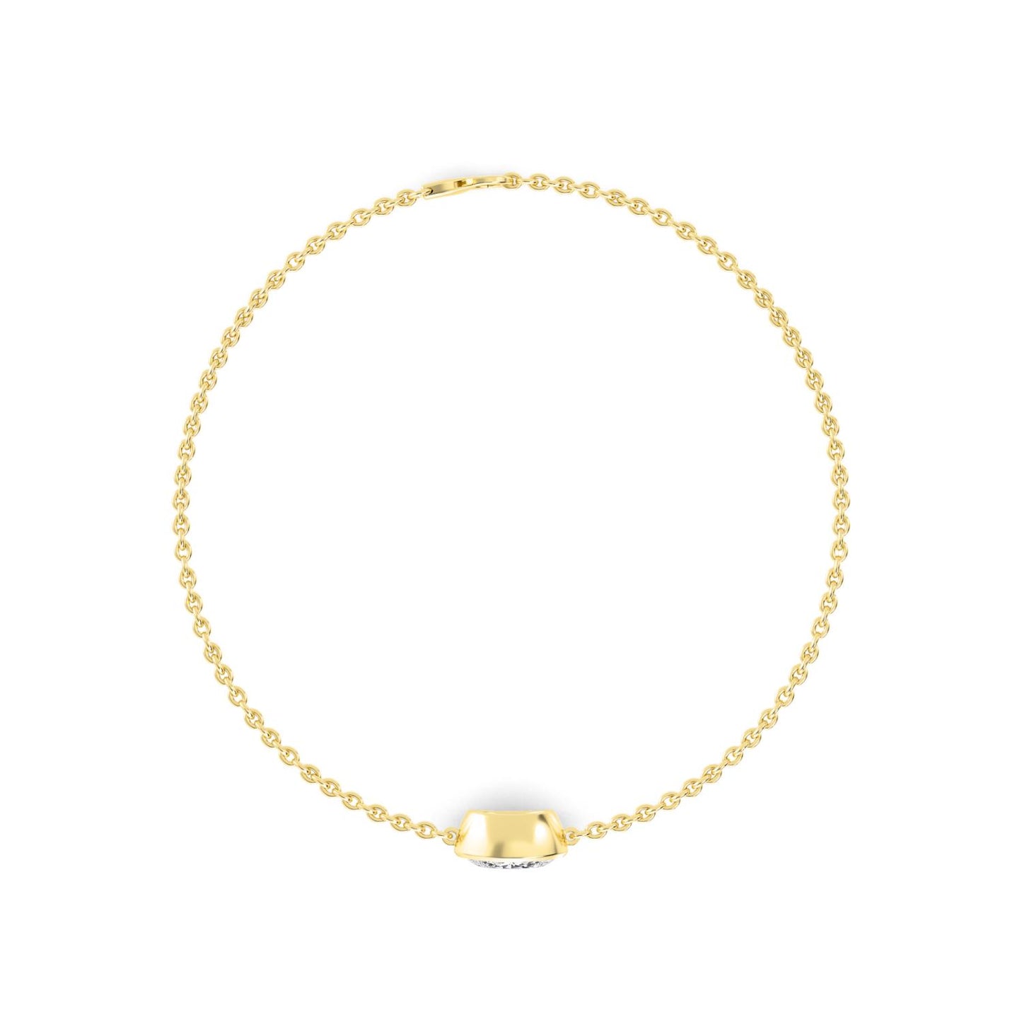 9K Yellow Gold Lab Grown Diamond BRACELET 1.00 ctw BR20399OV-1