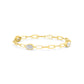 Yellow Gold Lab Grown Diamond BRACELET 2.16 ctw BR20458MQ-0.72CT-7IN
