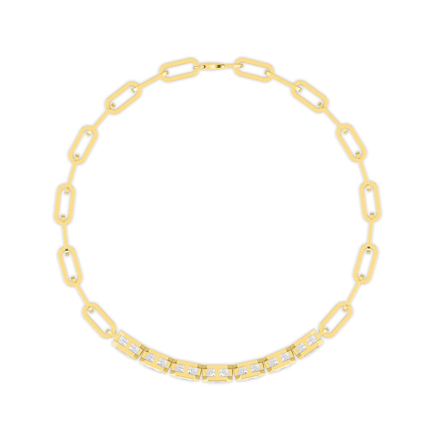 Yellow Gold Lab Grown Diamond BRACELET 3.58 ctw BR20462ASS-0.55CT-7IN