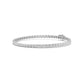9K White Gold Lab Grown Diamond BRACELET 4.01 ctw BR20464-4-7IN