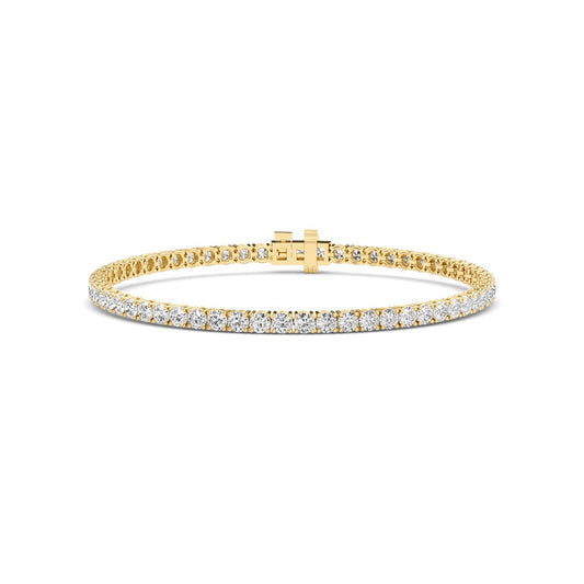 9K Yellow Gold Lab Grown Diamond BRACELET 10.02 ctw BR20464-10-7IN