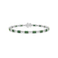 9K White Gold Lab Grown Diamond BRACELET 6.53 ctw BR20475-6.50CT-7IN