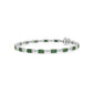 9K White Gold Lab Grown Diamond BRACELET 6.53 ctw BR20475-6.50CT-7IN