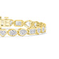 9K Yellow Gold Lab Grown Diamond BRACELET 10.46 ctw BR20479MS-10.25CT-7IN