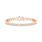 9K Rose Gold Lab Grown Diamond BRACELET 8.45 ctw BR20494MS-8.25CT-7IN