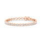 9K Rose Gold Lab Grown Diamond BRACELET 8.45 ctw BR20494MS-8.25CT-7IN