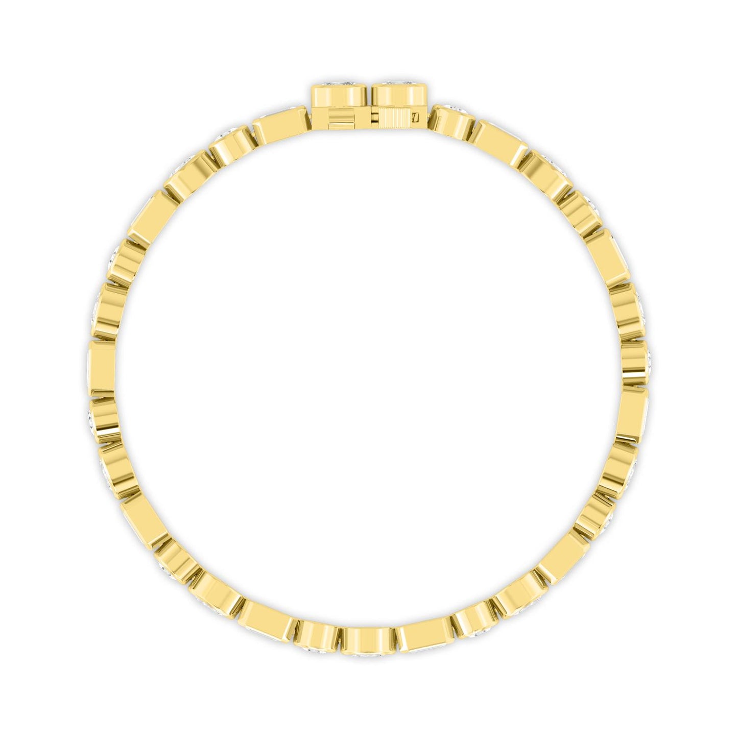 9K Yellow Gold Lab Grown Diamond BRACELET 8.45 ctw BR20494MS-8.25CT-7IN