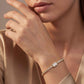 9K Yellow Gold Lab Grown Diamond BRACELET 4.81 ctw BR20654-5-7IN