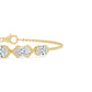 Yellow Gold Lab Grown Diamond BRACELET 4.73 ctw BR20661-4.75CT-7IN