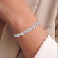 9K White Gold Lab Grown Diamond BRACELET 10.92 ctw BR20663PE-10.50CT-7IN