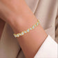 9K Yellow Gold Lab Grown Diamond BRACELET 10.92 ctw BR20663PE-10.50CT-7IN