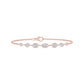 9K Rose Gold Lab Grown Diamond BRACELET 1.77 ctw BR20666-1.75CT-7IN