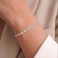 9K White Gold Lab Grown Diamond BRACELET 1.77 ctw BR20666-1.75CT-7IN