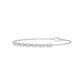 9K White Gold Lab Grown Diamond BRACELET 2.33 ctw BR20668EM-2.20CT-7IN