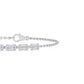 9K White Gold Lab Grown Diamond BRACELET 2.33 ctw BR20668EM-2.20CT-7IN