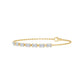 9K Yellow Gold Lab Grown Diamond BRACELET 2.33 ctw BR20668EM-2.20CT-7IN