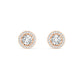9K Rose Gold Lab Grown Diamond EARRINGS 1.08 ctw E31149-0.50CTJ