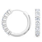 9K White Gold Lab Grown Diamond EARRINGS 0.48 ctw E31876-0.50CT
