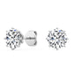 9K White Gold Lab Grown Diamond EARRINGS 2.11 ctw E31896-2