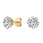 9K Yellow Gold Lab Grown Diamond EARRINGS 2.11 ctw E31896-2