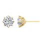 9K Yellow Gold Lab Grown Diamond EARRINGS 2.11 ctw E31896-2