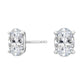 9K White Gold Lab Grown Diamond EARRINGS 2.00 ctw E32005OV-2