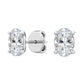 9K White Gold Lab Grown Diamond EARRINGS 2.00 ctw E32005OV-2