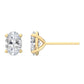 9K Yellow Gold Lab Grown Diamond EARRINGS 2.00 ctw E32005OV-2