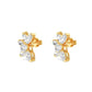 9K Yellow Gold Lab Grown Diamond EARRINGS 3.60 ctw E32202-3.63CT