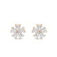 9K Rose Gold Lab Grown Diamond EARRINGS 2.78 ctw E32330-3