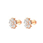 9K Rose Gold Lab Grown Diamond EARRINGS 2.78 ctw E32330-3