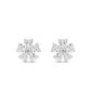 9K White Gold Lab Grown Diamond EARRINGS 2.78 ctw E32330-3