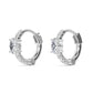 9K White Gold Lab Grown Diamond EARRINGS 0.54 ctw E32350-0.50CT