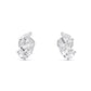 9K White Gold Lab Grown Diamond EARRINGS 1.89 ctw E32361PEPE-1.88CT