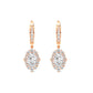 9K Rose Gold Lab Grown Diamond EARRINGS 2.79 ctw E32396-2.83CT