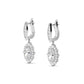 9K White Gold Lab Grown Diamond EARRINGS 2.79 ctw E32396-2.83CT
