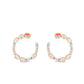 9K Rose Gold Lab Grown Diamond EARRINGS 4.55 ctw E32399-4.63CT