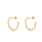 9K Yellow Gold Lab Grown Diamond EARRINGS 4.55 ctw E32399-4.63CT