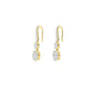 9K Yellow Gold Lab Grown Diamond Drop Earrings 4.22 ctw E32656-4.50CT