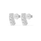 9K White Gold Lab Grown Diamond Fashion Earrings 1.6 ctw. E32668RDT