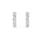 9K White Gold Lab Grown Diamond EARRINGS 0.99 ctw E32681-1